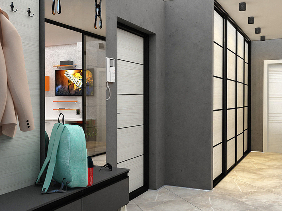 Дизайн-проект холла вид 2