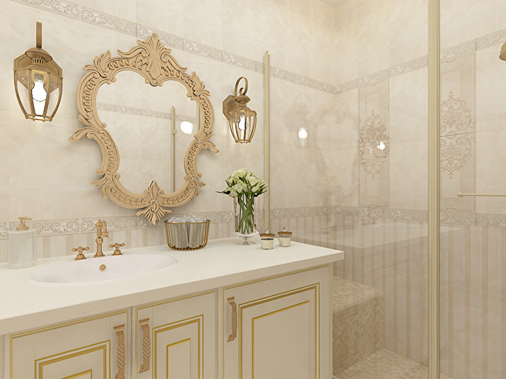 ЖК "Ленинградский", Санузел в стиле русский ампир