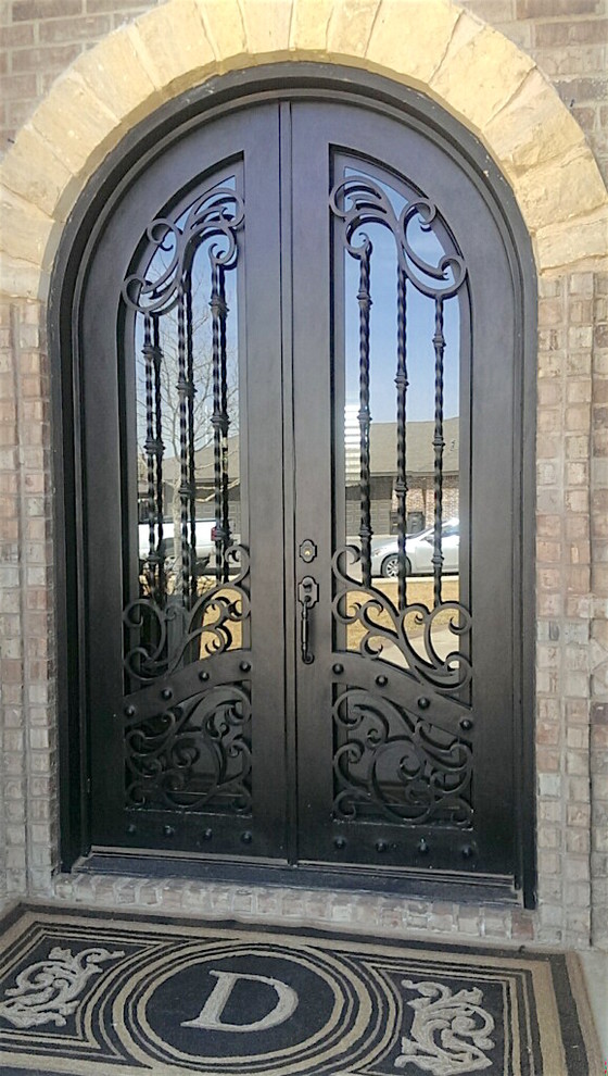Wrought Iron Doors Traditional Entry Austin by PORTEUSA