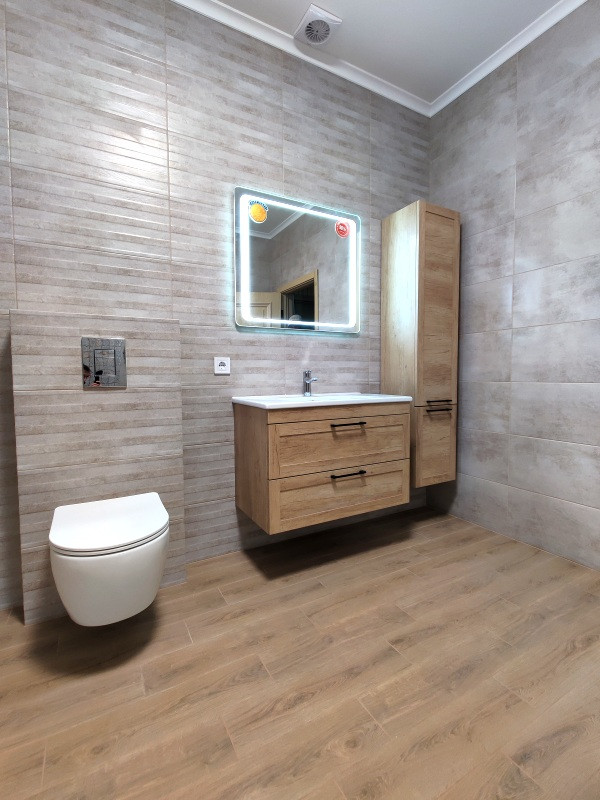 Комплексный ремонт ванной комнаты в частном доме