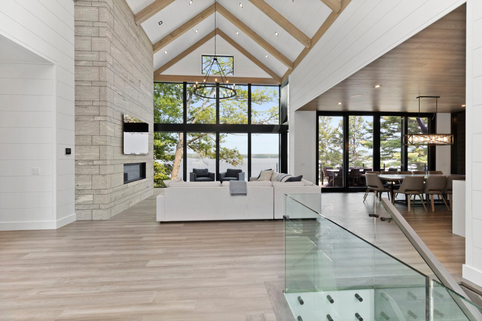 Home design - transitional home design idea