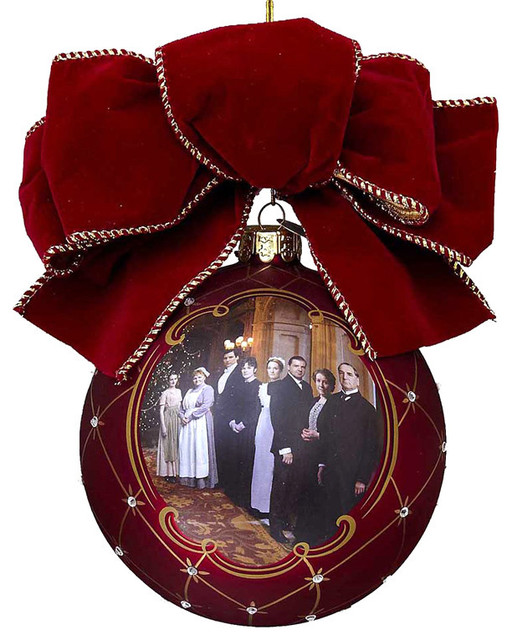 kurt adler 120mm downton abbey glass ball ornament kurt adler 120mm downton abbey glass ball ornament