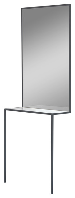 Rationaliste Console Dresser, Charcoal Grey
