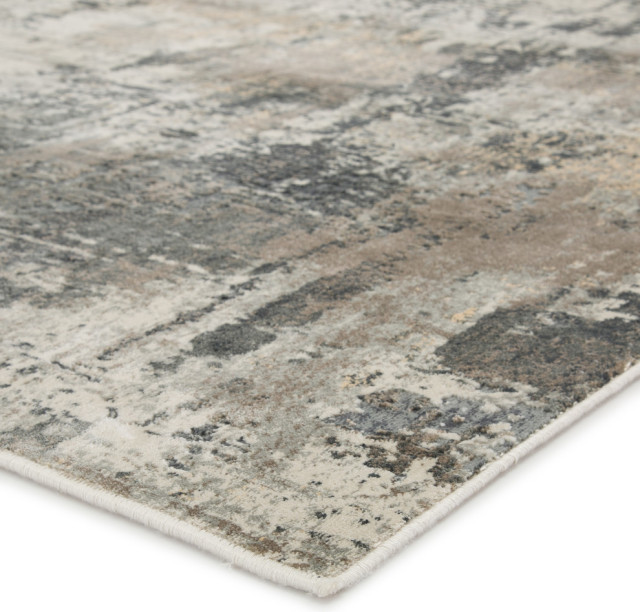 Jaipur Living Sisario Abstract Gray, Gray And Gold Area Rugs