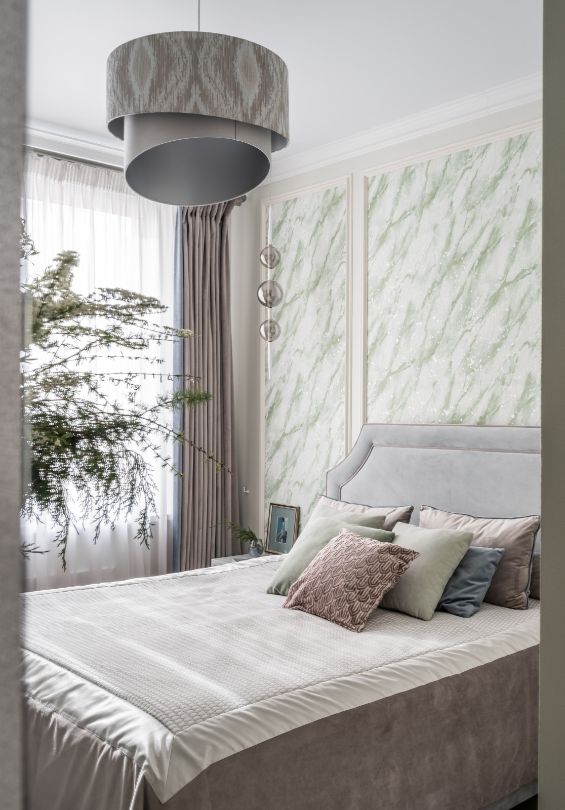 Спальня квартиры в ЖК "Испанские кварталы"