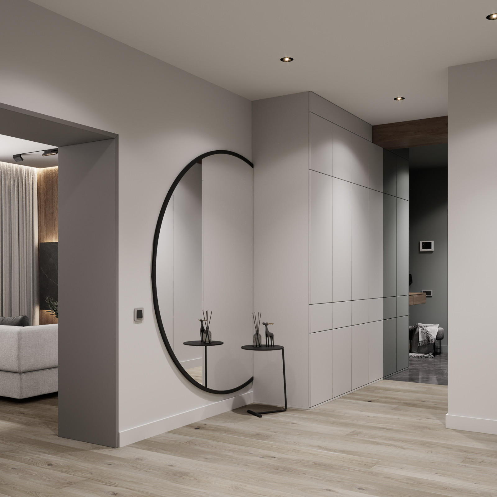 Минималистичный интерьер квартиры в Красноярске