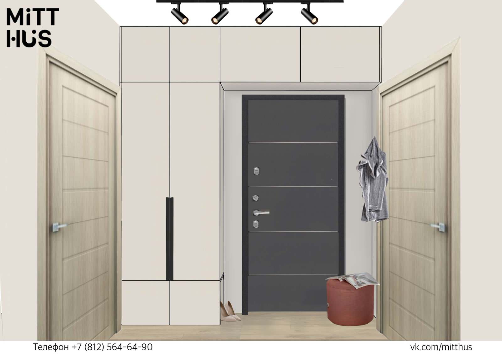 Однокмнатная квартира в ЖК Статус у Парка Победы