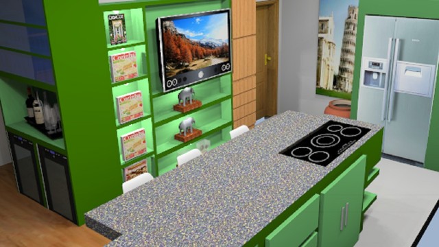 kitchen transitional-rendering