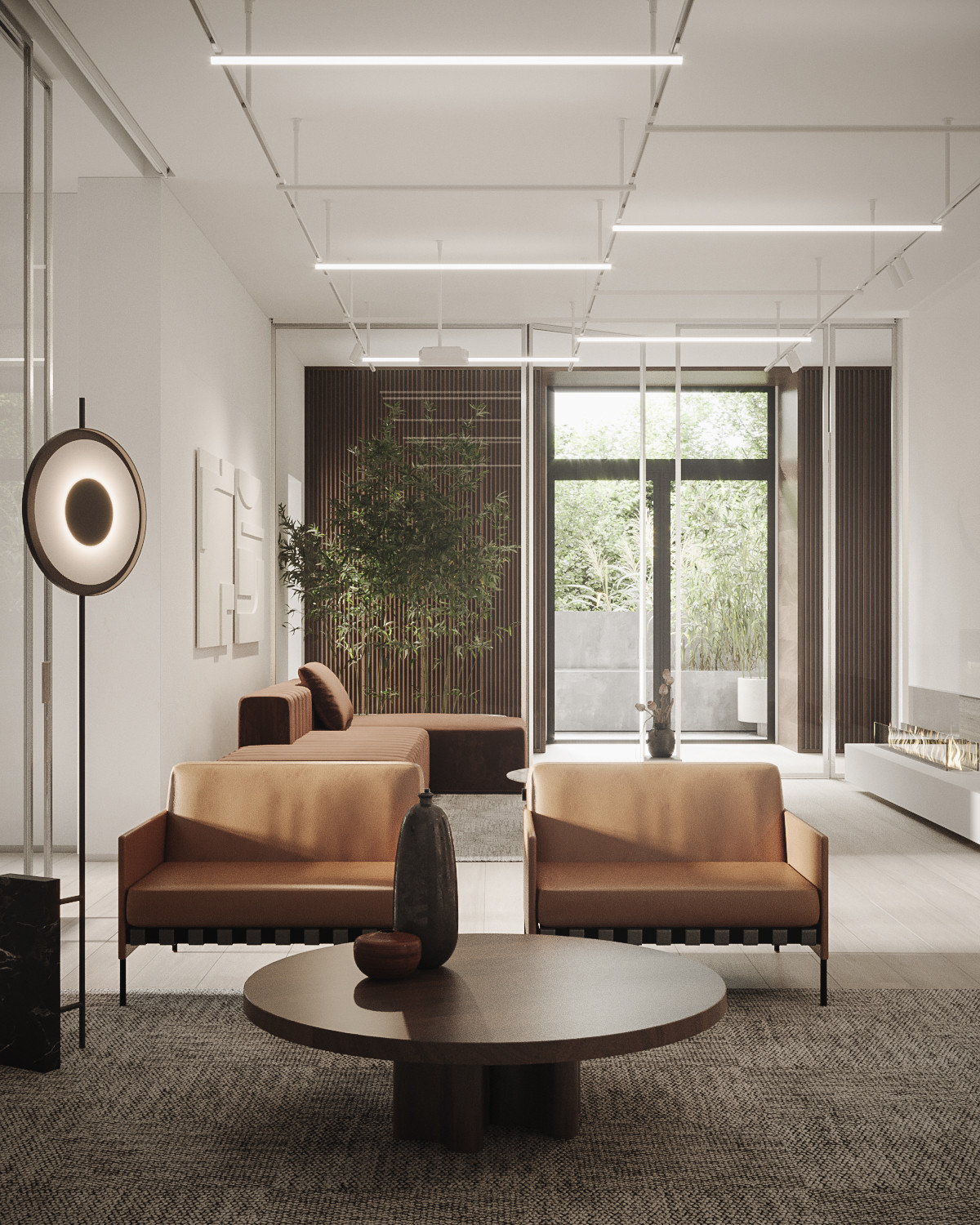 The Whale – Minimalist modern hall