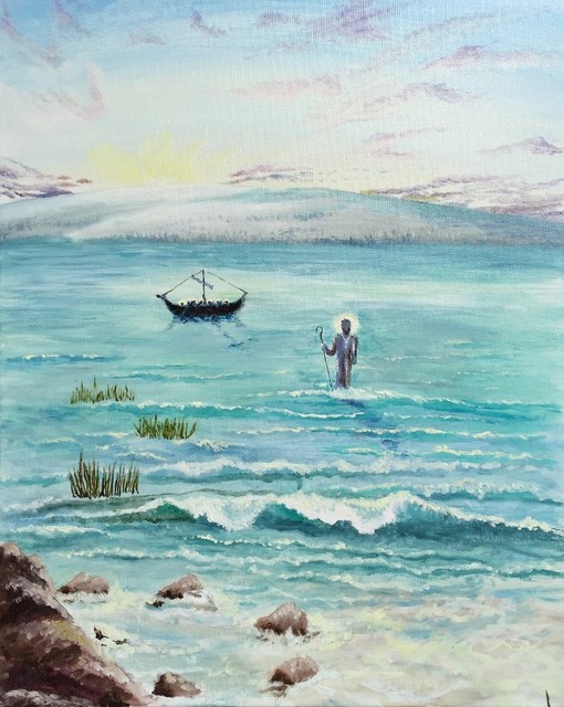 Not A Bedraggled Sinner Wall Art Original By Laura Woford Beach Not A Bedraggled Sinner Wall Art Original By Laura Woford