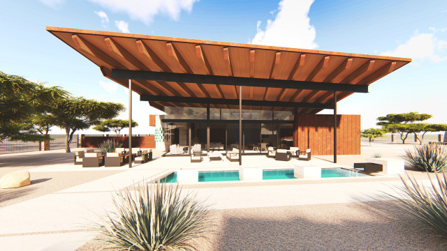Cattletrack Compound contemporary-exterior