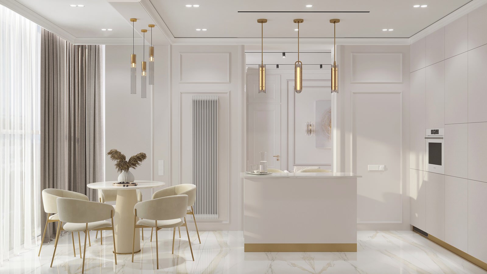 Дизайн-проект ЖК Династия 67кв.м