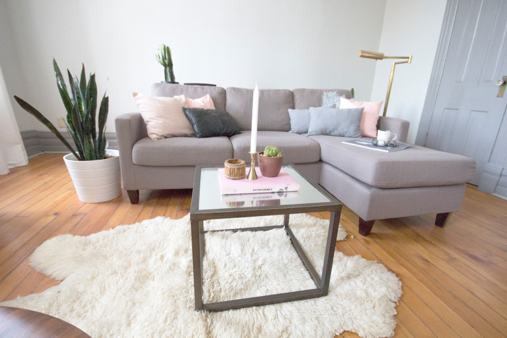 A few plants, a fuzzy rug, and abundant natural light