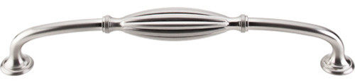 Top Knobs  -  Tuscany D-Pull Large 8 13/16" (c-c) - Brushed Satin Nickel