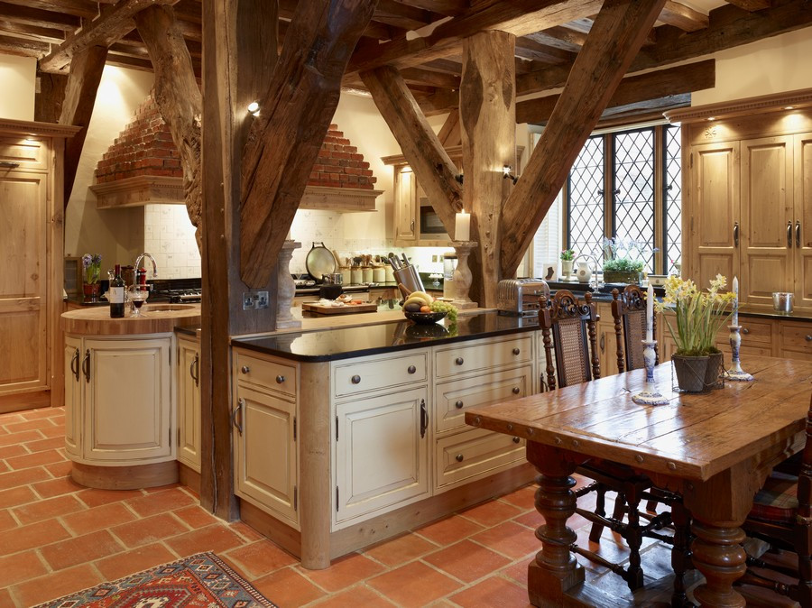 Английская кухня из массива от Loxley