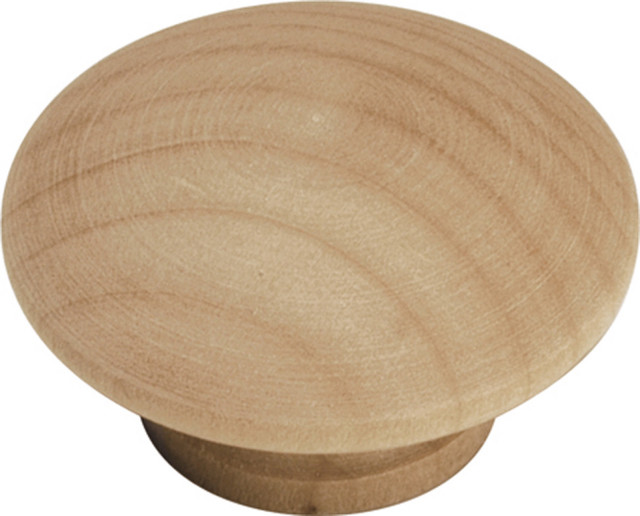 Shop Houzz Hickory Hardware Belwith Hickory 11/2 " Natural Woodcraft