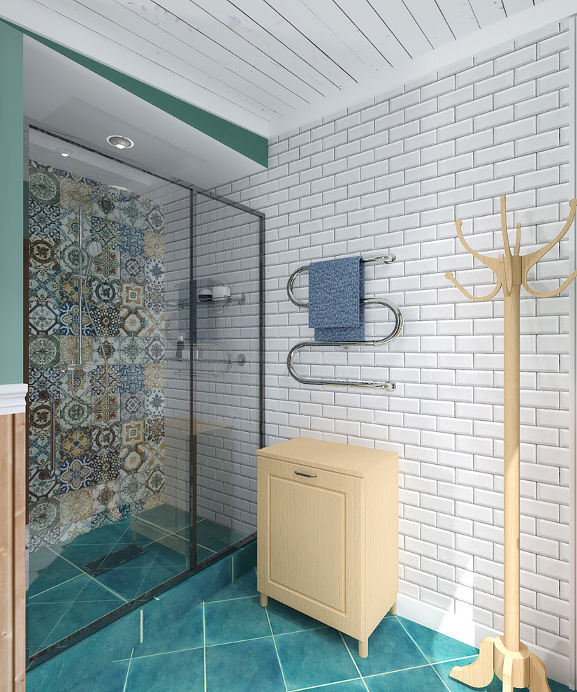 Ванная с зоной сауны "Прованс"