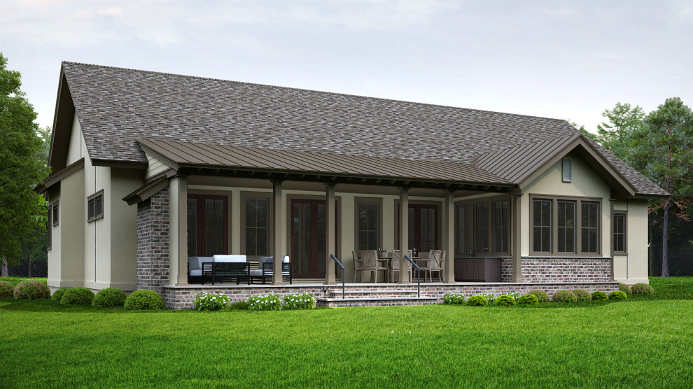 New home on Hilton Head Island, view of the rear