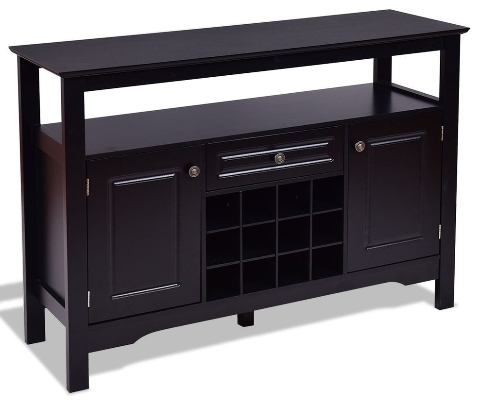 Elegant Classical Multifunctional Wooden Wine Table