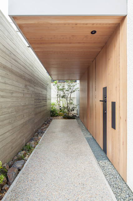 Mt-HOUSE contemporaneo-porche
