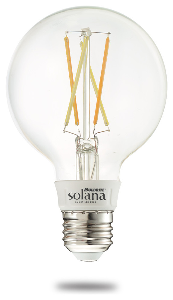 Solana 60 Watt Equivalent G25 Smart WIFI, Globe LED Light Bulb, 1-Pack