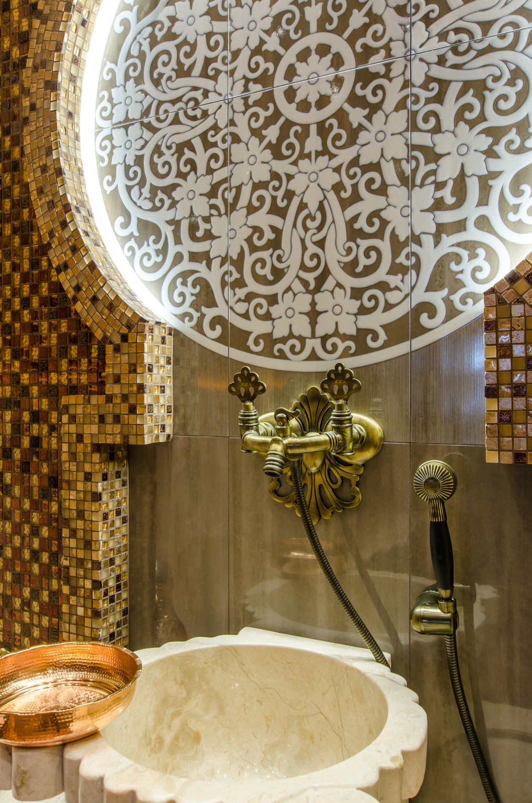 Турецкая баня в коттеджном поселке "Альпийская деревня"