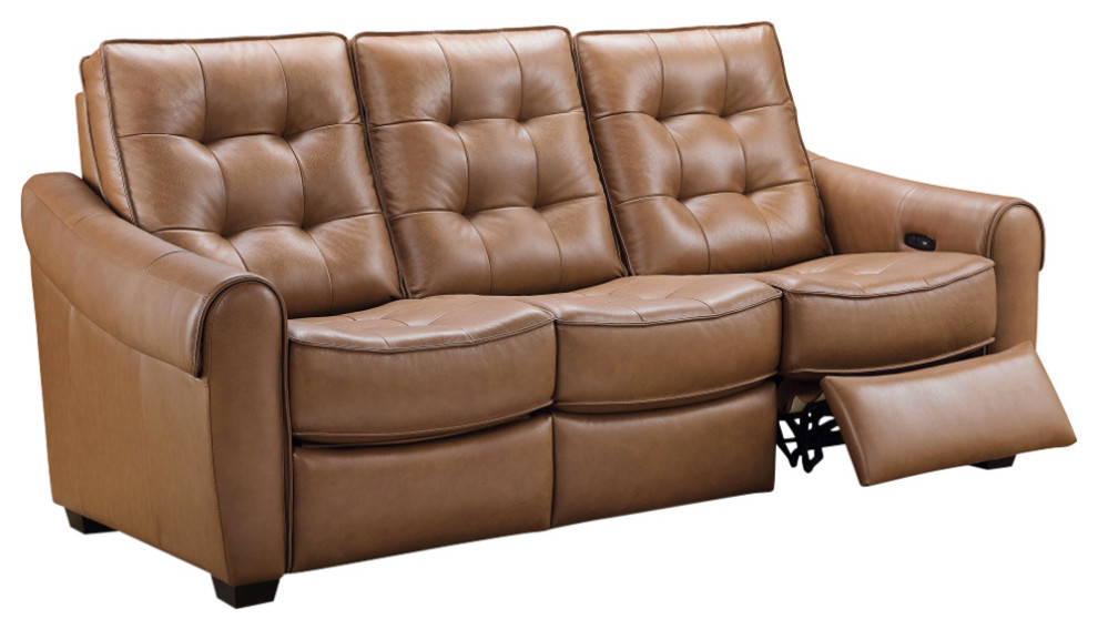 elliot leather power reclining sofa