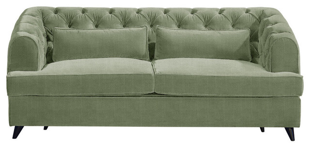 Earl Grey Sofa Bed, Sage, 2-Seater, 113x186 cm