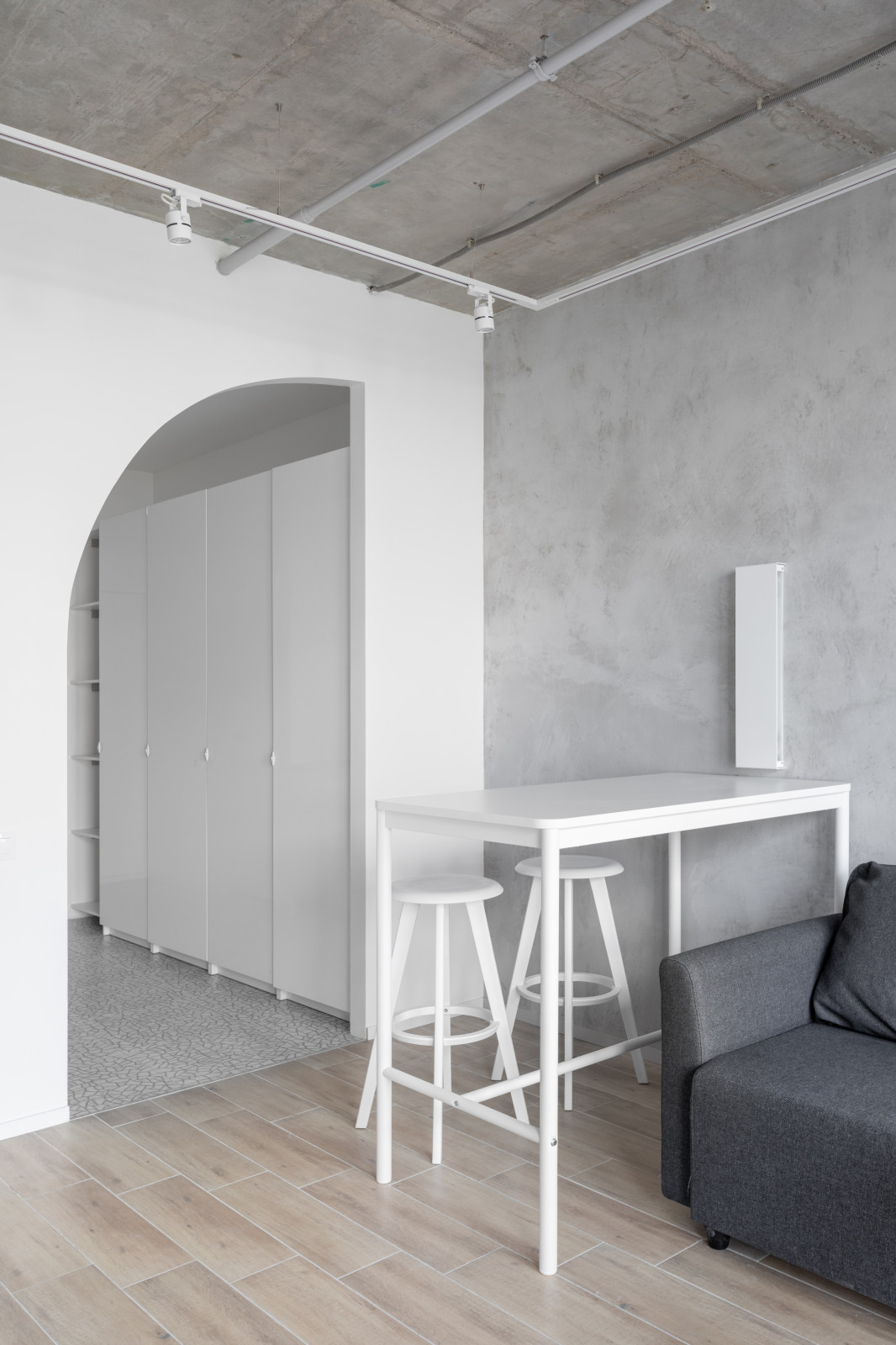 Квартира с полуаркой