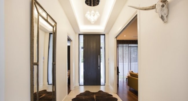 Design ideas for a modern hallway in Adelaide.