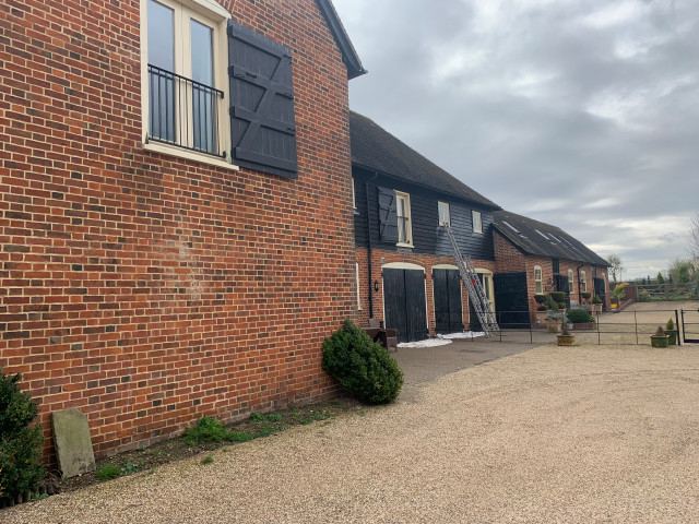 Barn Renovation externally lantlig-fasad