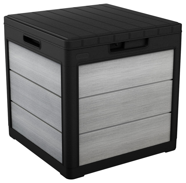 Denali 30 Gallon Deck Box by Keter Modern Deck Boxes And Storage by keter Houzz