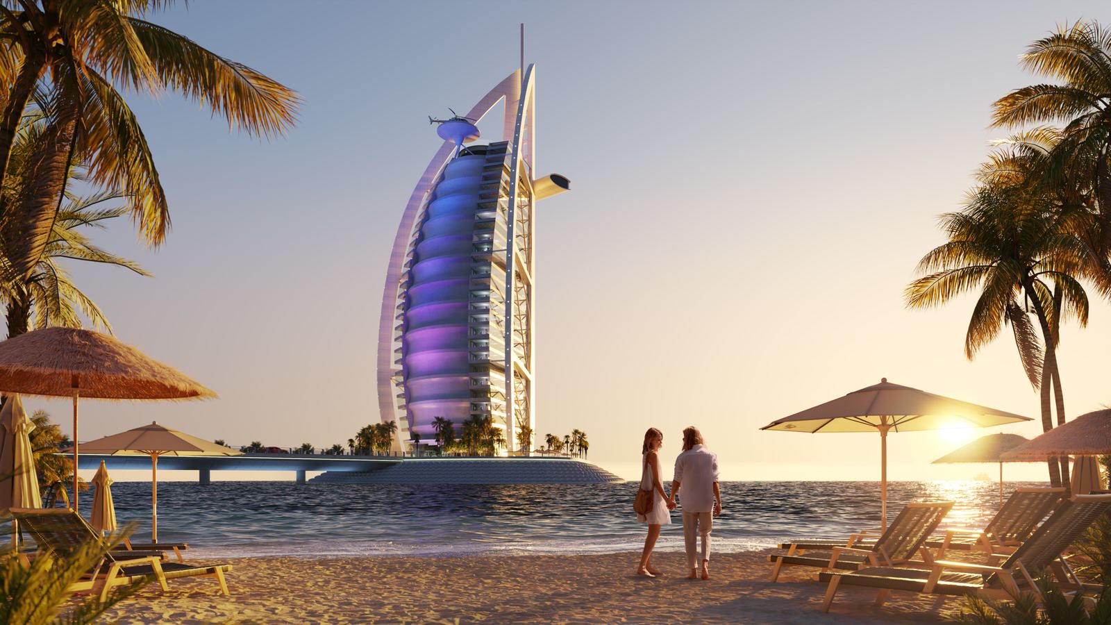 VISUALIZATION "BURJ AL ARAB"