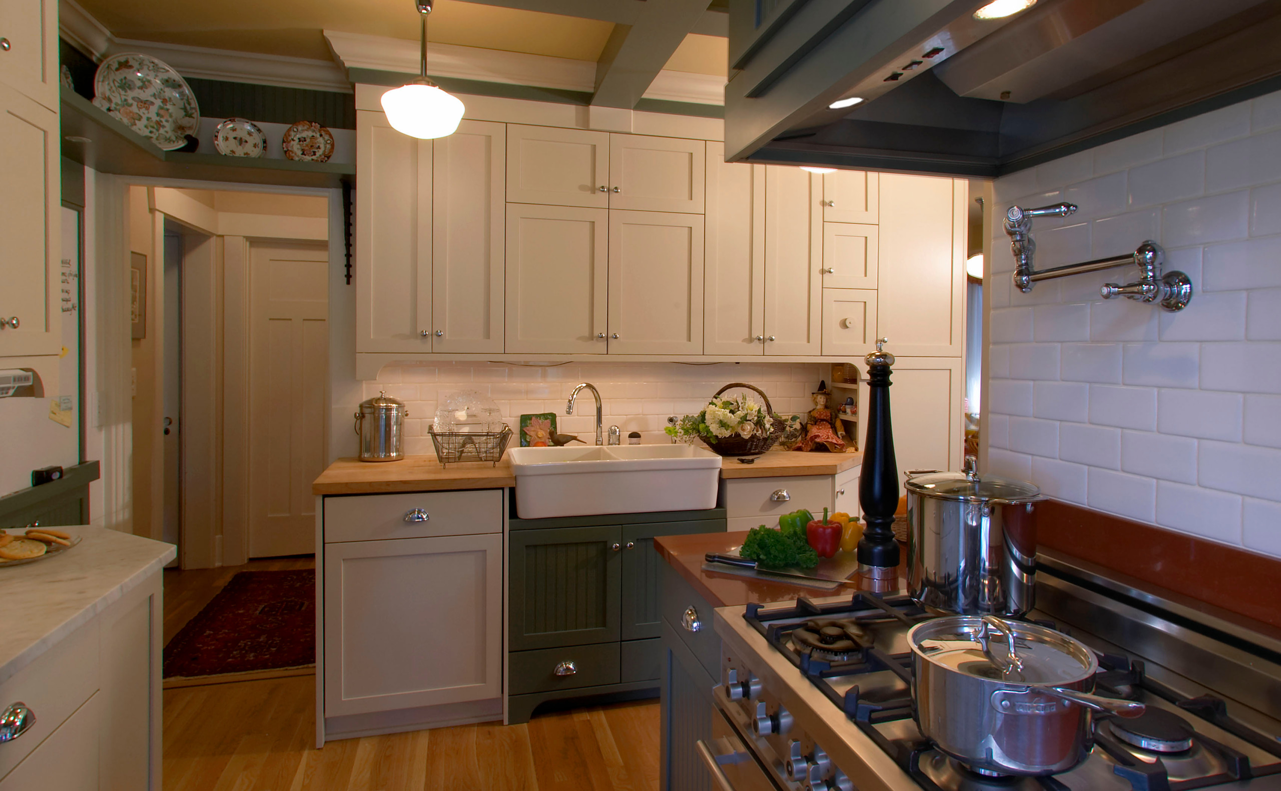 Phinney Ridge Kitchen, Dining Room, Front Entry Remodel - Home Birth Year 1023