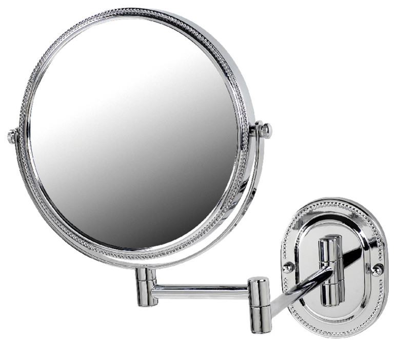 Modern Wall Mounted MakeUp Mirror Contemporary Makeup Mirrors by