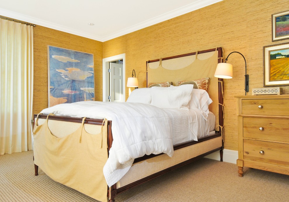 This is an example of a traditional bedroom in DC Metro.