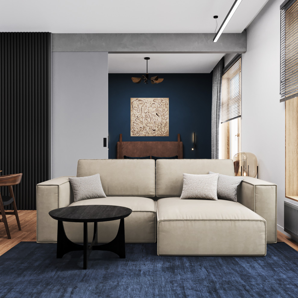 Квартира в темных тонах