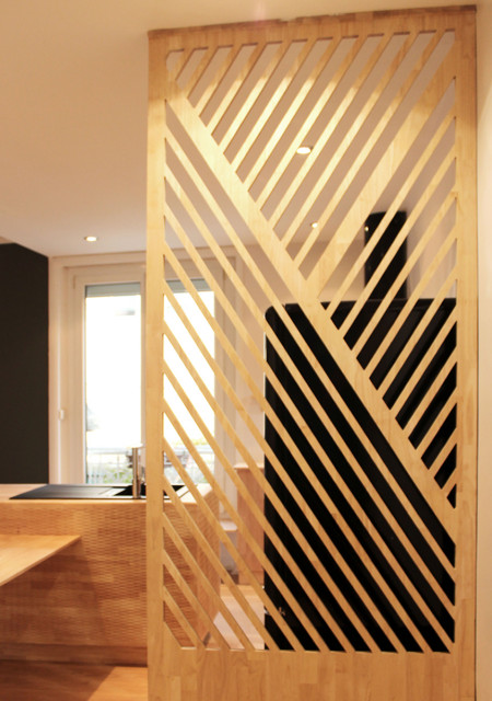 Cuisine graphique bois american-craftsman-treppen