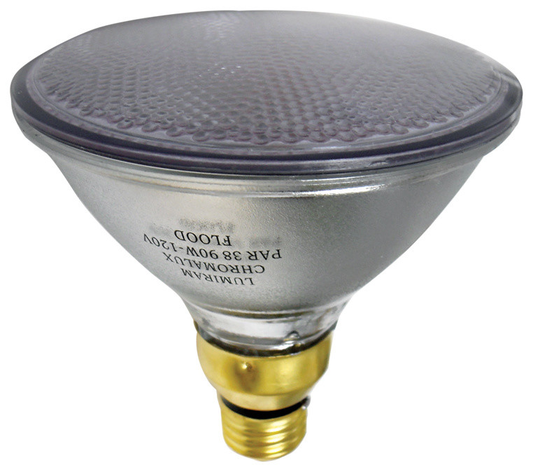 Chromalux Full Spectrum PAR38-90W Halogen Bulb, Set of 4