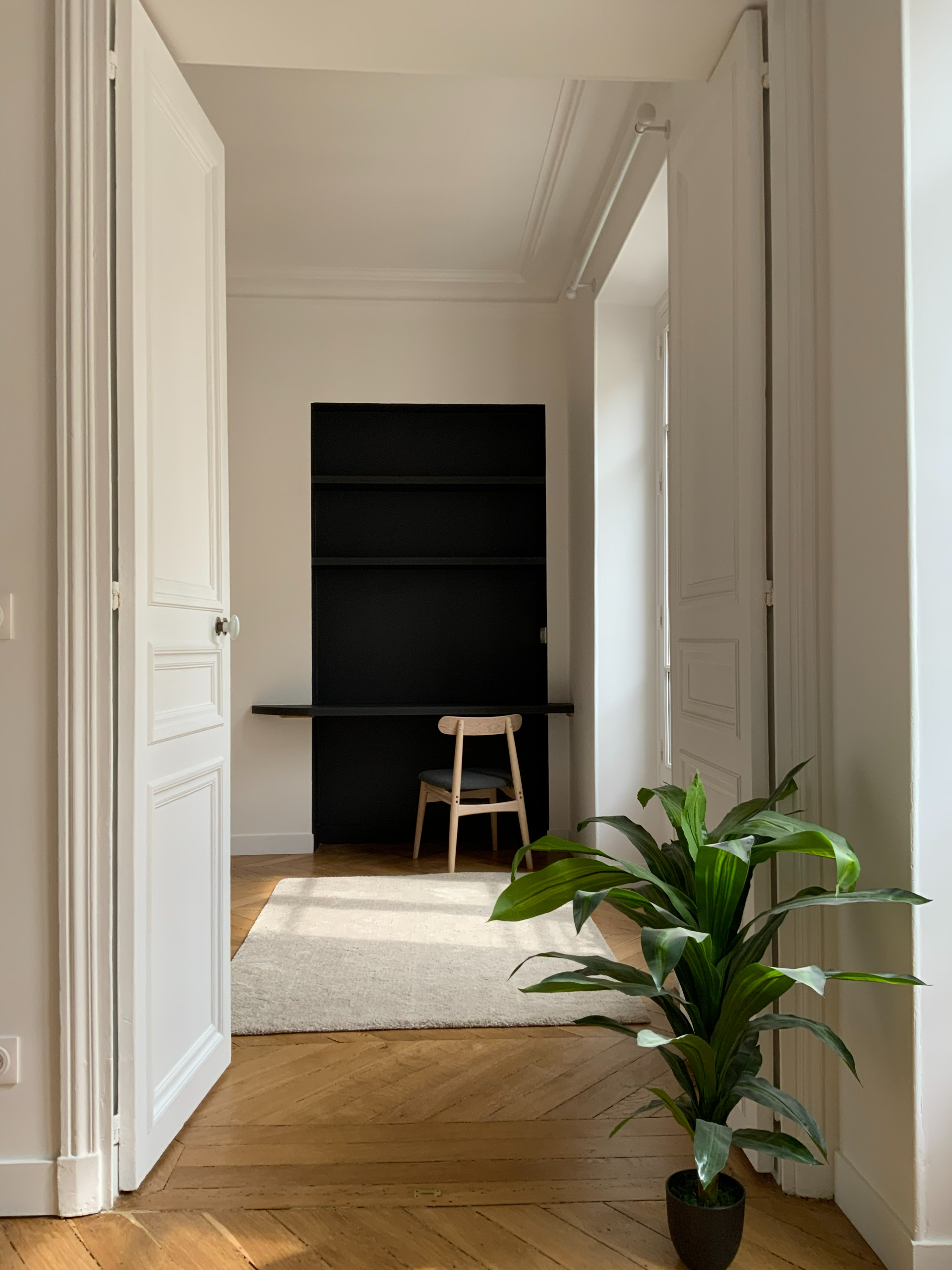 Rénovation complète d’un appartement de 90 m² – Paris 16