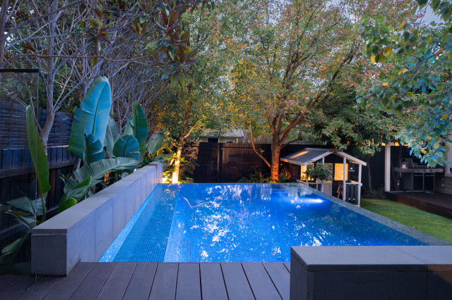 Pool 9548, Infinity Pool, Hampton tropical-pool