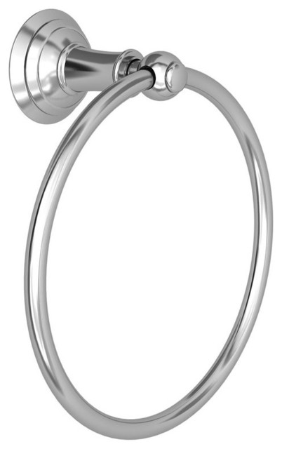 Newport Brass 34-09 Solid Brass Towel Ring - Polished Chrome