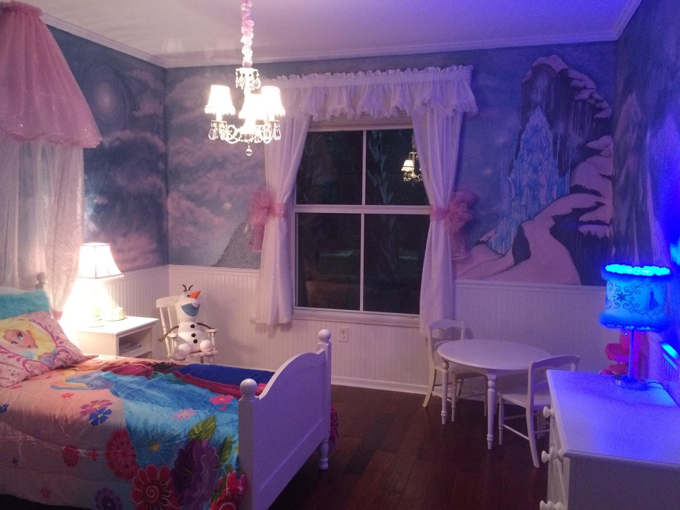 Example of a large trendy home design design in Miami