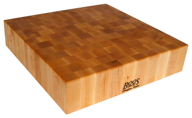 John Boos End-Grain Chopping Block - 6-Inches Thick