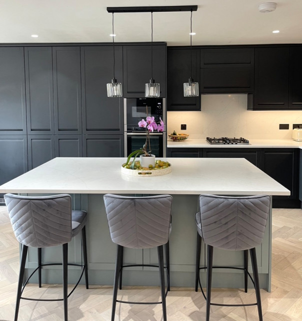 luton open plan modern-kitchen