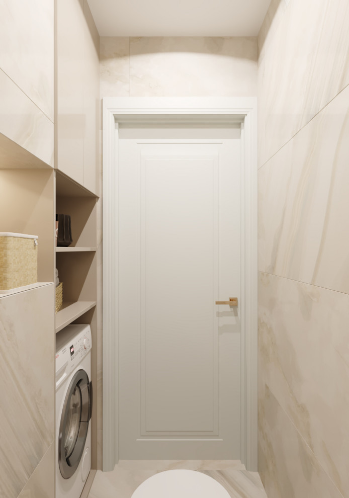 4-к квартира 105 м² в бардовых цветах