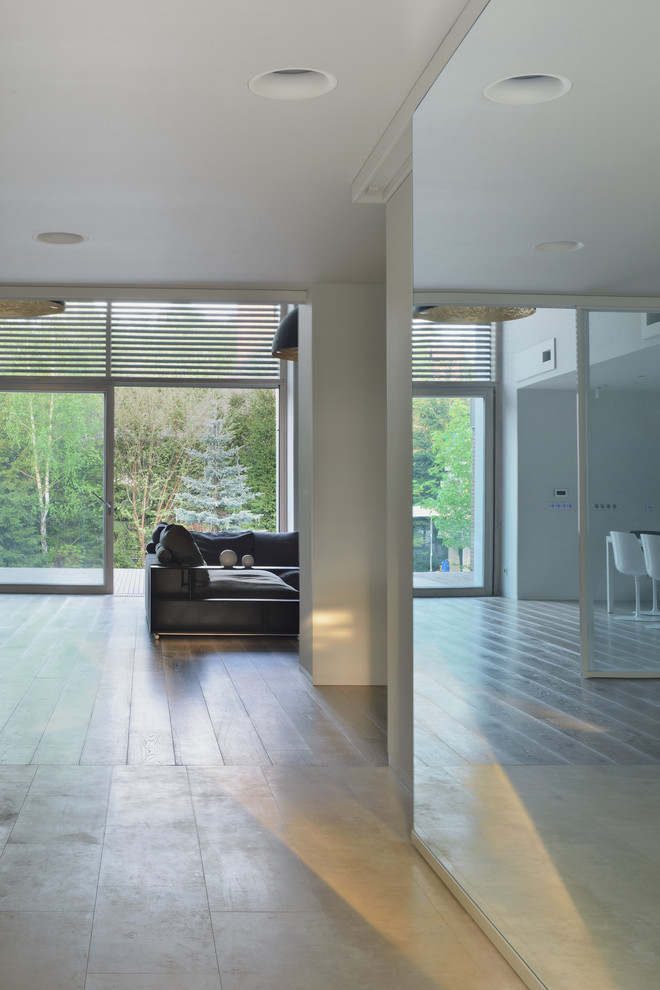 Загородный дом в стиле минимализм