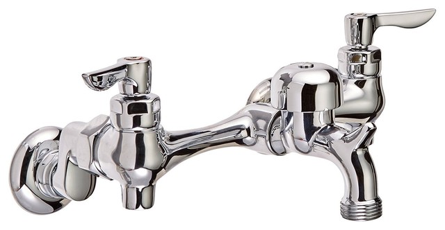 American Standard 8351.076.002 Exposed Yoke Wall-Mount Utility Faucet with...