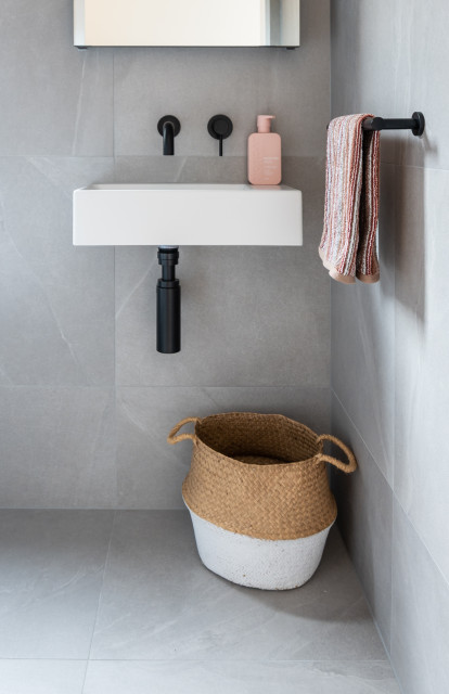 Hawthorn East contemporary-powder-room
