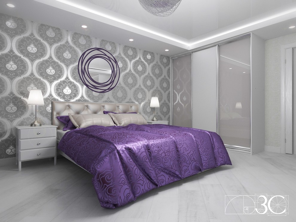 Серебро и фиолет